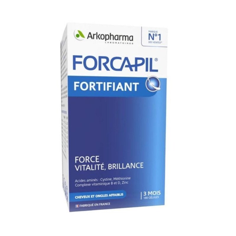 FORCAPIL CHEVEUX ET ONGLES 180 GELULES FORCAPIL CHEVEUX ET ONGLES 180 GELULES