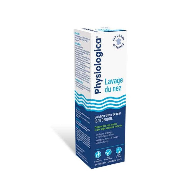 GIFRER Physiologica Lavage Du Nez Solution  Isotonique Spray 100ml