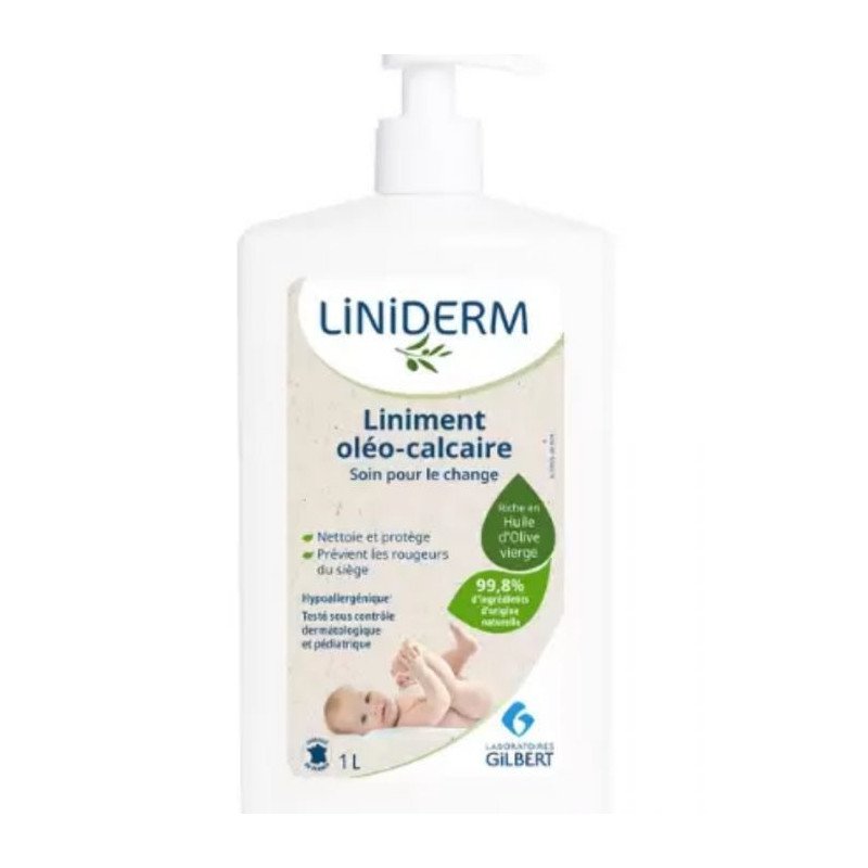GILBERT LINIDERM LINIMENT OLEO CALCAIRE STABILISE POMPE 1 L GILBERT LINIDERM LINIMENT OLEO CALCAIRE STABILISE POMPE 1 L
