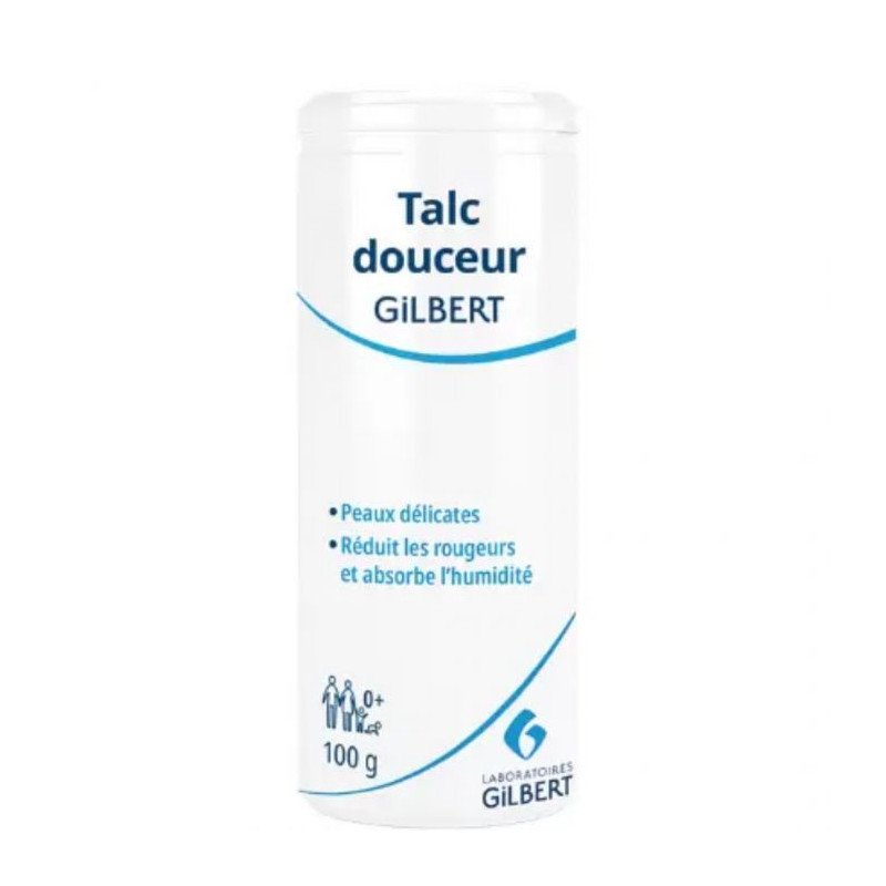 GILBERT TALC DOUCEUR FLACON POUDREUR 100G