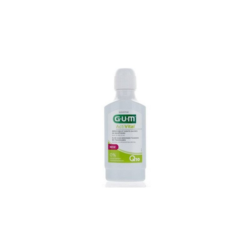 GUM ACTIVITAL Q10 BAIN DE BOUCHE 300ML REF 6061 GUM ACTIVITAL Q10 BAIN DE BOUCHE 300ML REF 6061