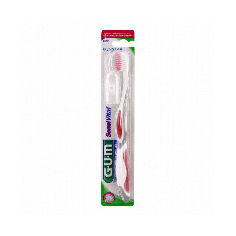 GUM BROSSE A DENTS SENSIVITAL SENSITIVE BRINS EFFILES REF 509 GUM BROSSE A DENTS SENSIVITAL SENSITIVE BRINS EFFILES REF 509