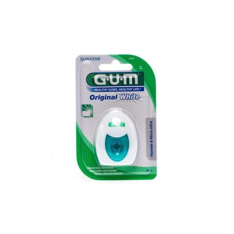GUM DENTAIRE ORIGINAL WHITE FLUORE ET ANTI COLORATION REF 2040