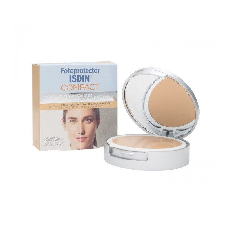 ISDIN FOTOPROTECTOR COMPACT ARENA SPF 50+ 10 G ISDIN FOTOPROTECTOR COMPACT ARENA SPF 50+ 10 G