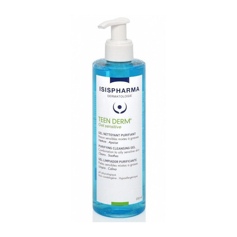 ISISPHARMA TEEN DERM GEL SENSITIVE 250 ML
