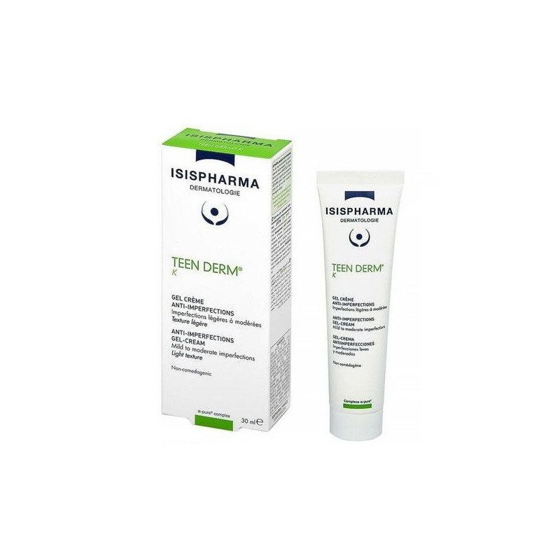 ISISPHARMA TEEN DERM K  GEL CREME SEBO REGULERATRICE 30 ML