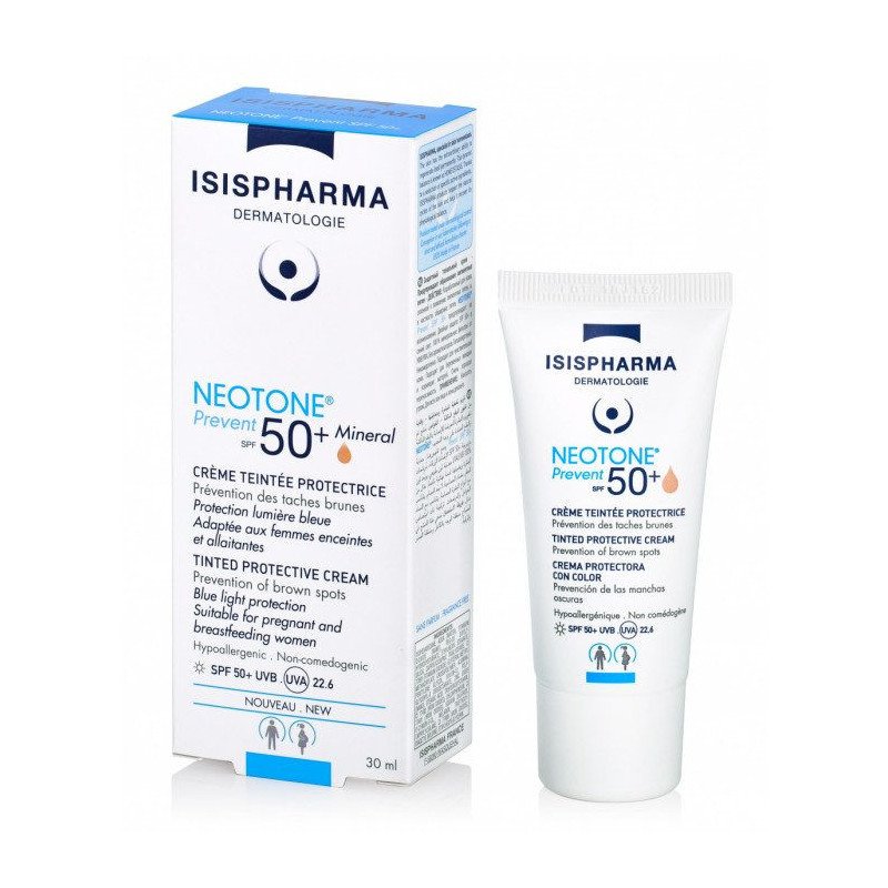 ISISPHARMA NEOTONE PREVENT MINERAL SPF 50+ LIGHT 30 ML