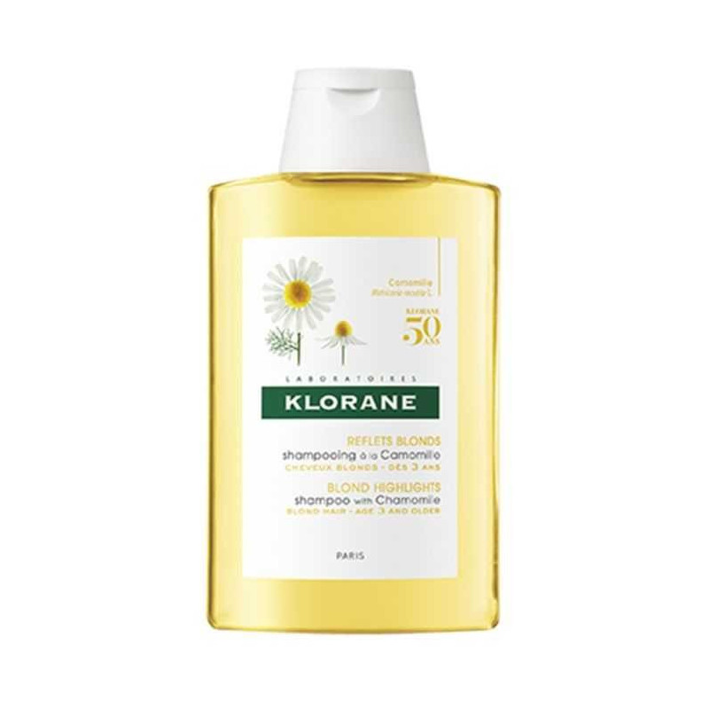 KLORANE SHAMPOOING A LA CAMOMILLE REFLETS BLONDS 200 ML