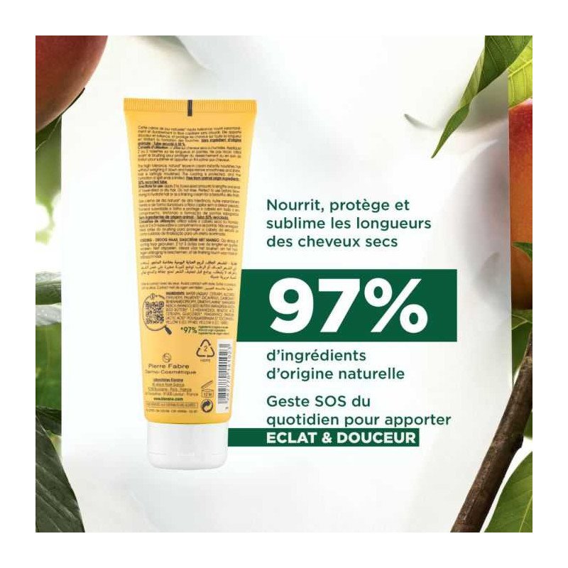 KLORANE CREME DE JOUR A LA MANGUE 125 ML