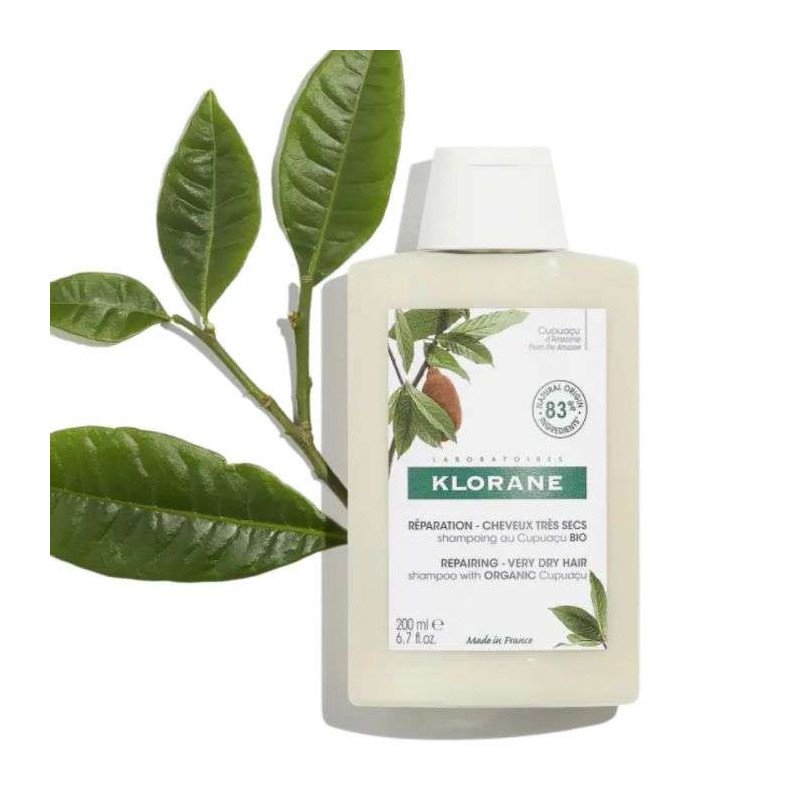 KLORANE SHAMPOING AU CUPUACU BIO 200ml KLORANE SHAMPOING AU CUPUACU BIO 200ml