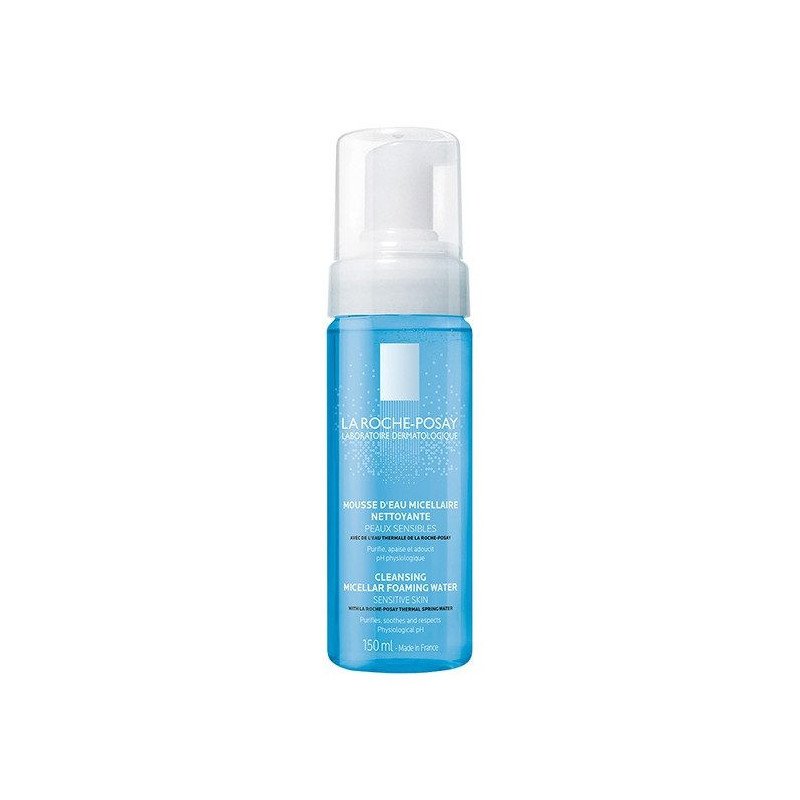 LA ROCHE POSAY MOUSSE D'EAU MICELLAIRE NETTOYANTE 150 ML LA ROCHE POSAY MOUSSE D'EAU MICELLAIRE NETTOYANTE 150 ML