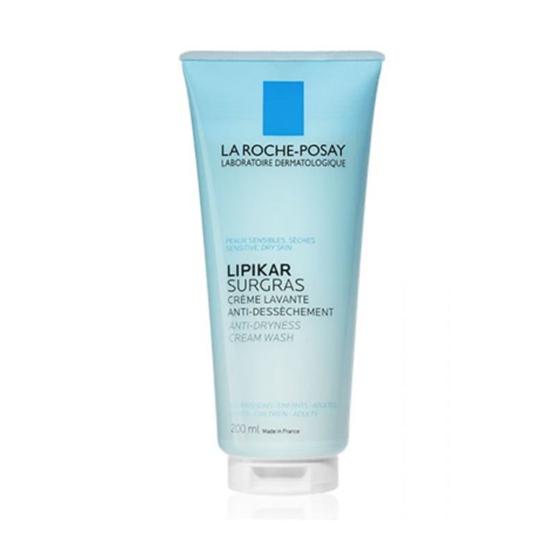 LA ROCHE POSAY LIPIKAR SURGRAS CREME LAVANTE ANTI DESSECHEMENT 200 ML