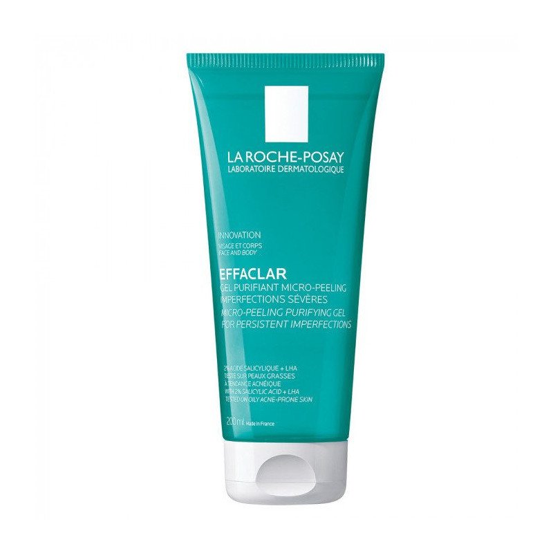 LA ROCHE POSAY EFFACLAR GEL MICRO-PEELING PURIFIANT 200 ML LA ROCHE POSAY EFFACLAR GEL MICRO-PEELING PURIFIANT 200 ML