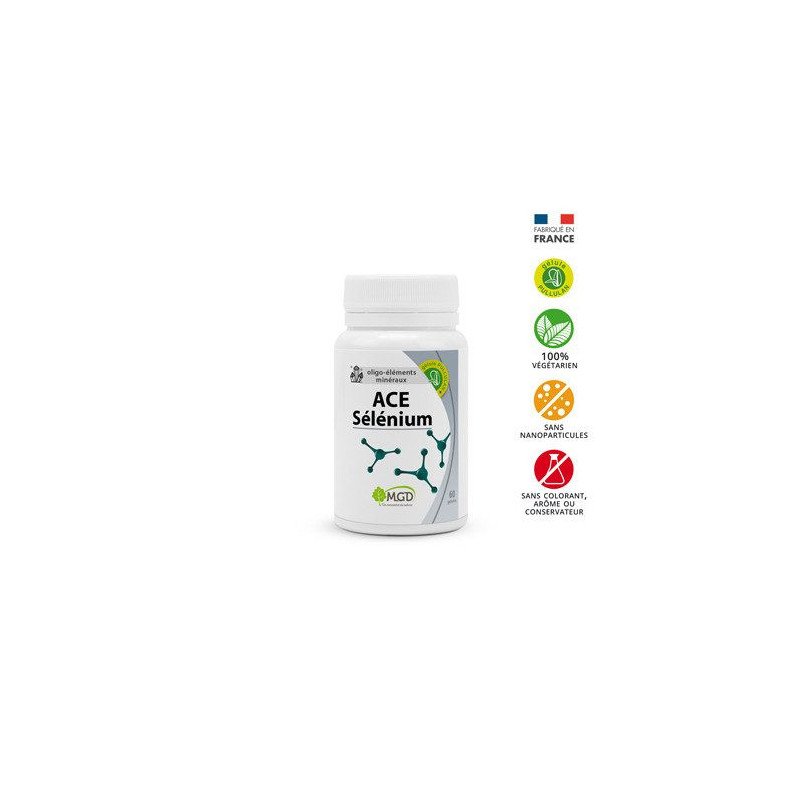 MGD NATURE ACE SELENIUM 60 GÉLULES MGD NATURE ACE SELENIUM 60 GÉLULES