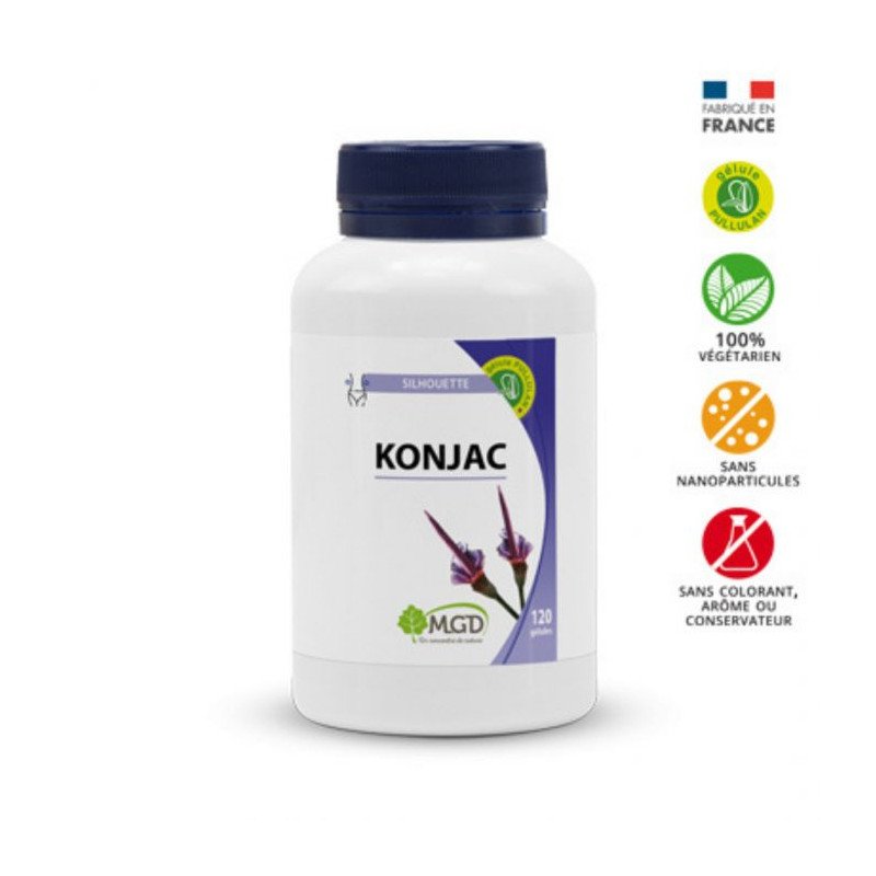 MGD NATURE KONJAC 120 GÉLULES MGD NATURE KONJAC 120 GÉLULES