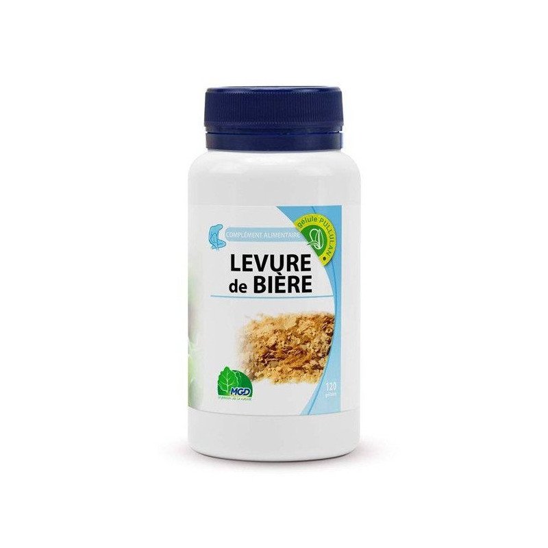 MGD LEVURE DE BIERE REVIVIFIABLE 300 MG - 120 GELULES