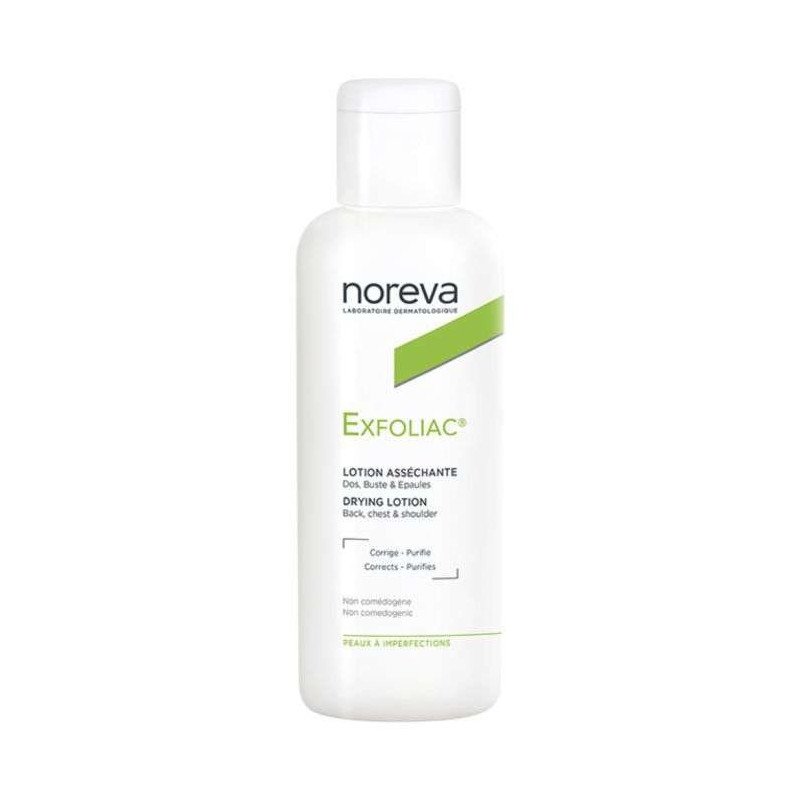 NOREVA EXFOLIAC LOTION ASSECHANTE DOS BUSTE ET EPAULES 125ML NOREVA EXFOLIAC LOTION ASSECHANTE DOS BUSTE ET EPAULES 125ML
