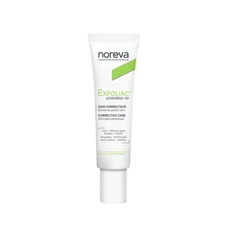 NOREVA EXFOLIAC ACNOMEGA 100  SOIN CORRECTEUR  30ml
