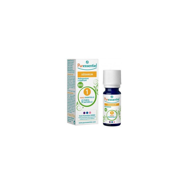 PURESSENTIEL HUILE ESSENTIELLE GERANIUM BIO 5 ML