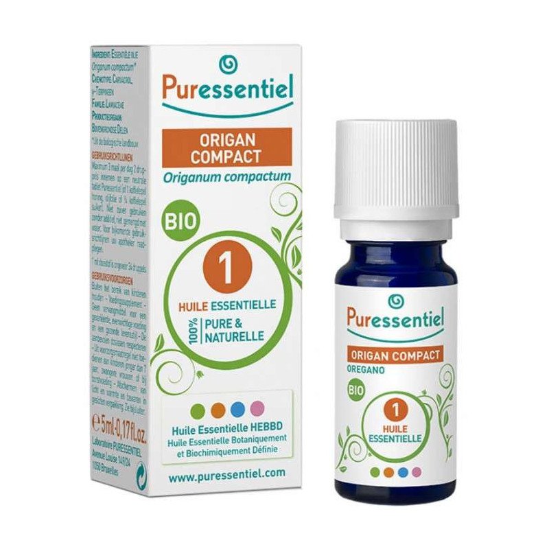 PURESSENTIEL HUILE ESSENTIELLE ORIGAN COMPACT 5ML