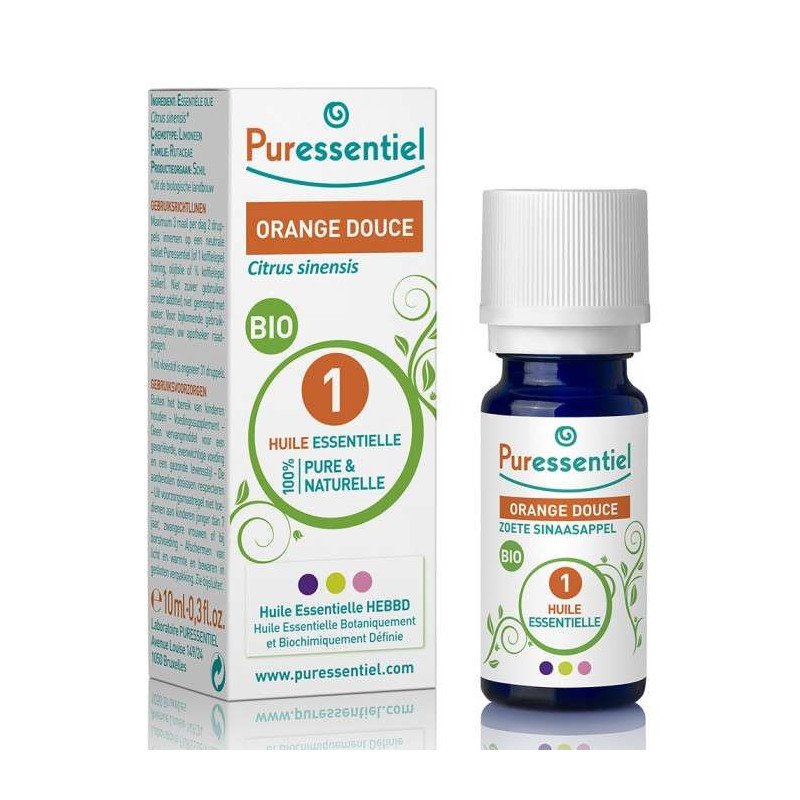 PURESSENTIEL HUILE ESSENTIELLE ORANGE DOUCE 10 ML