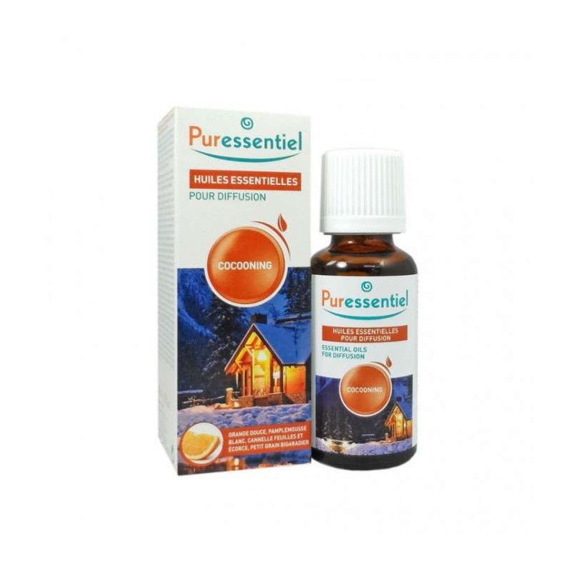 PURESSENTIEL HUILE ESSENTIEL POUR DIFFUSION COCOONING 30 ML