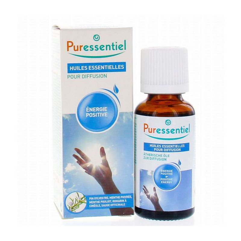 PURESSENTIEL HUILE ESSENTIELLE POUR DIFFUSION ENERGY POSITIVE 30 ML PURESSENTIEL HUILE ESSENTIELLE POUR DIFFUSION ENERGY POSITIVE 30 ML