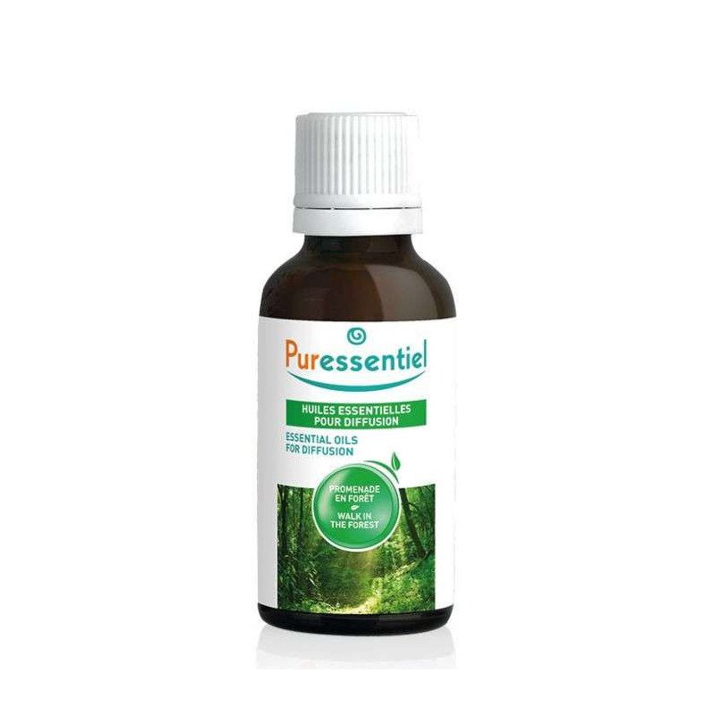 PURESSENTIEL HUILE ESSENTIELLE POUR DIFFISION PROMENADE EN FORET 30 ML PURESSENTIEL HUILE ESSENTIELLE POUR DIFFISION PROMENADE EN FORET 30 ML