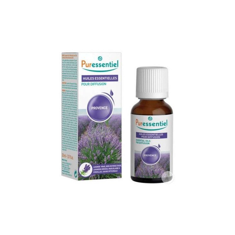 PURESSENTIEL HUILE ESSENTIELLE POUR DIFFUSION PROVENCE 30 ML PURESSENTIEL HUILE ESSENTIELLE POUR DIFFUSION PROVENCE 30 ML