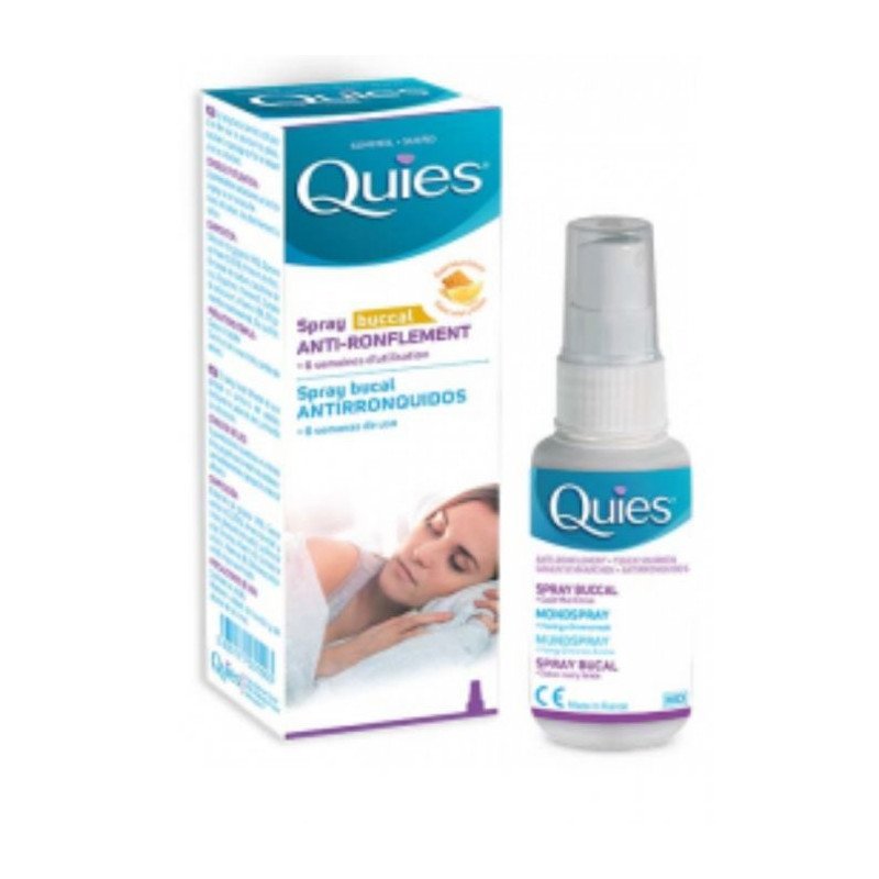 QUIES SPRAY BUCCAL ANTI RONFLEMENT 70ml QUIES SPRAY BUCCAL ANTI RONFLEMENT 70ml