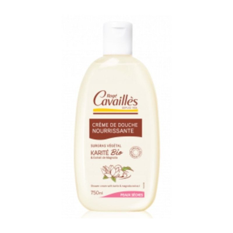 ROGE CAVAILLES CREME DE DOUCHE BEURRE DE KARITE ET MAGNOLIA 750 ML