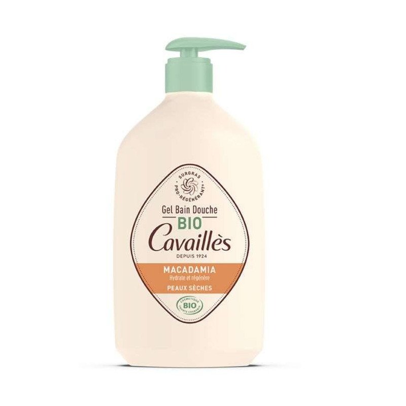 ROGE CAVAILLES GEL BAIN ET DOUCHE HUILE DE MACADAMIA BIO 1 LITRE