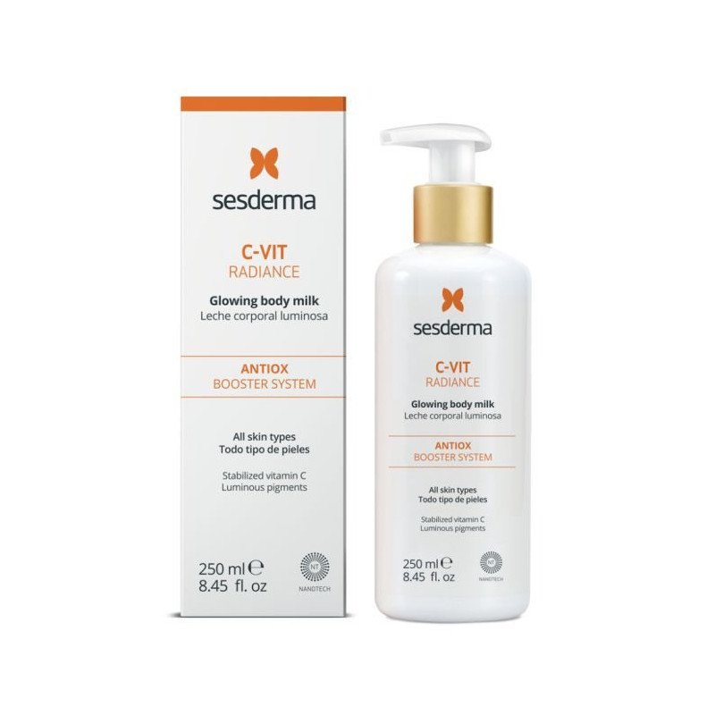 SESDERMA C-VIT RADIANCE LAIT CORPSS ÉCLAT 250 ML