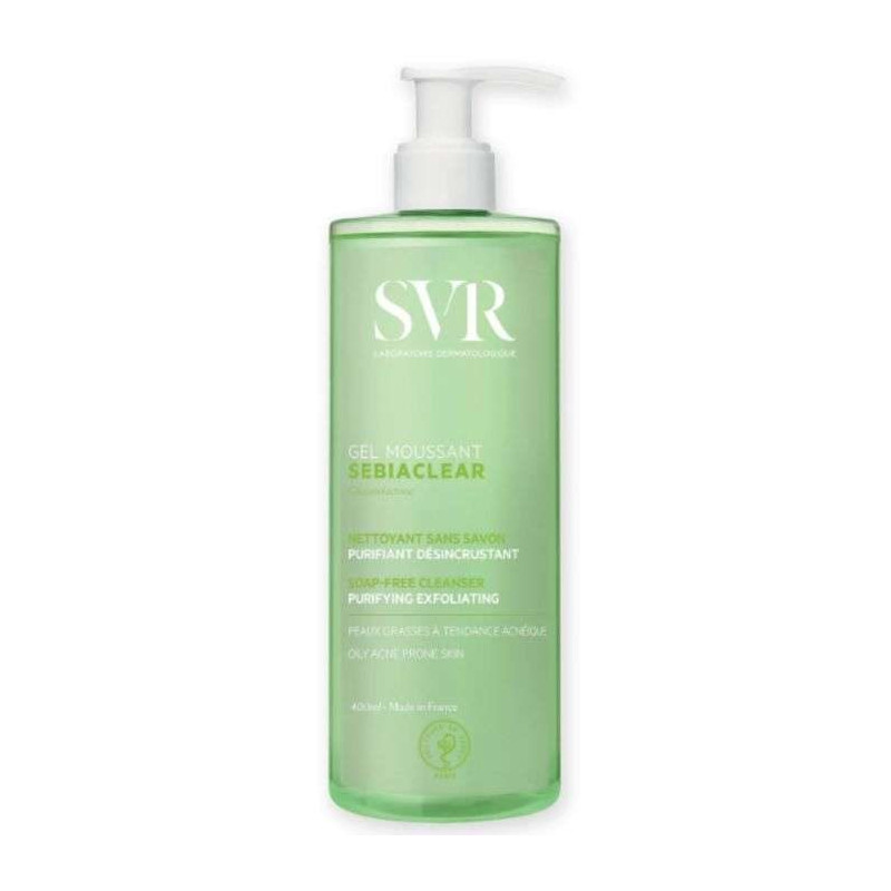 SVR SEBIACLEAR GEL MOUSSANT 400 ML