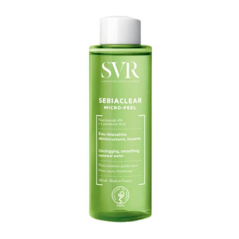 SVR Micro peel sebiaclear 150ml peaux mixte a grasse SVR Micro peel sebiaclear 150ml peaux mixte a grasse