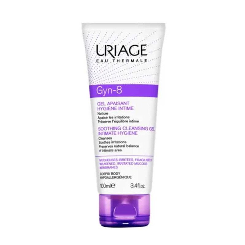URIAGE GYN-8 GEL APAISANT HYGIENE INTIME 100 ML URIAGE GYN-8 GEL APAISANT HYGIENE INTIME 100 ML