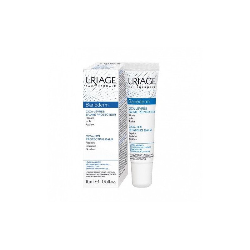 URIAGE BARIEDERM CICA-LÈVRES BAUME RÉPARATEUR LÈVRES ABÎMÉES 15 ML