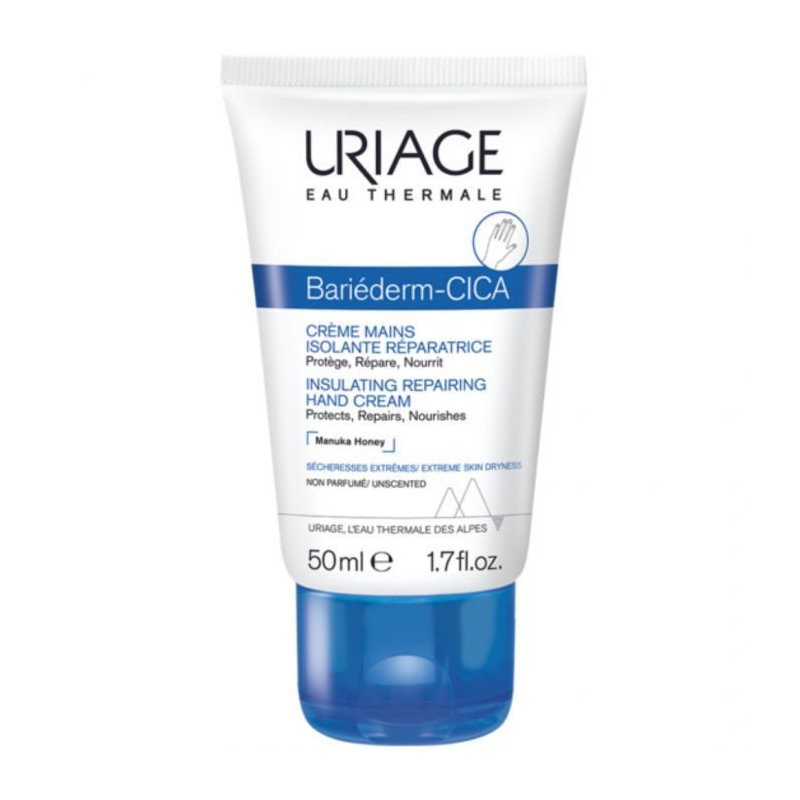 URIAGE BARIEDERM CRÈME MAINS CRÈME MAINS ISOLANTE RÉPARATRICE 50 ML URIAGE BARIEDERM CRÈME MAINS CRÈME MAINS ISOLANTE RÉPARATRICE 50 ML