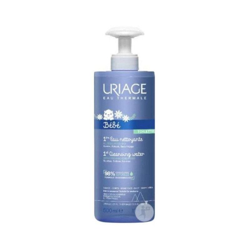 URIAGE BEBE 1 ERE EAU NETTOYANTE SANS RINCAGE 500 ML URIAGE BEBE 1 ERE EAU NETTOYANTE SANS RINCAGE 500 ML