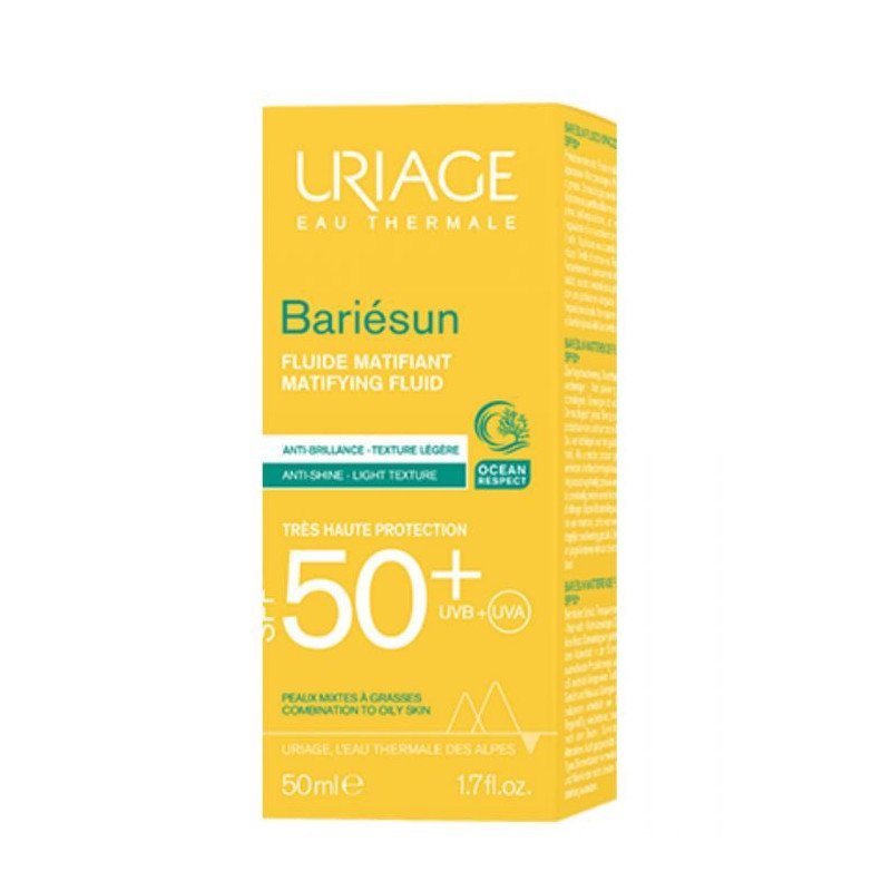 URIAGE BARIÉSUN - FLUIDE MATIFIANT SPF50+