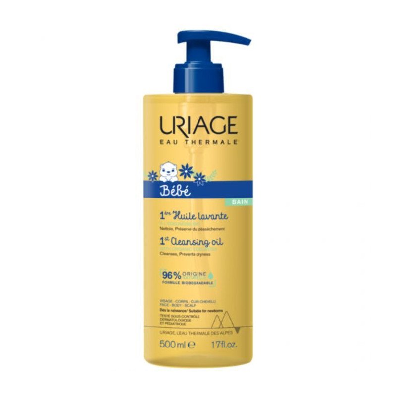 URIAGE BEBE 1ère HUILE LAVANTE 500 ML