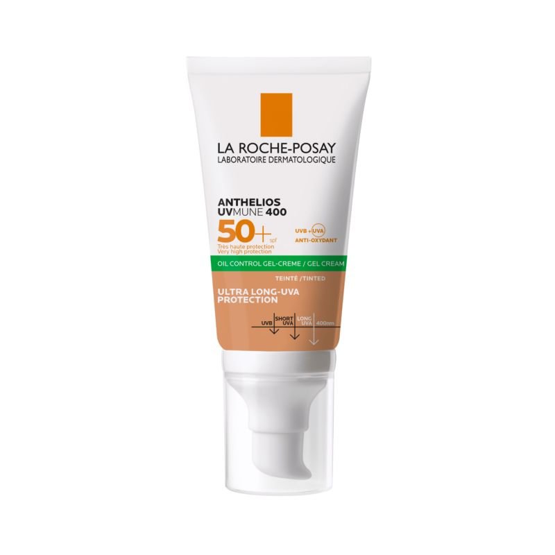 LA ROCHE POSAY ANTHELIOS MATIFIANTE UVMUNE 400 OIL CONTROL GEL CREME TEINTE SPF50+ 50ML