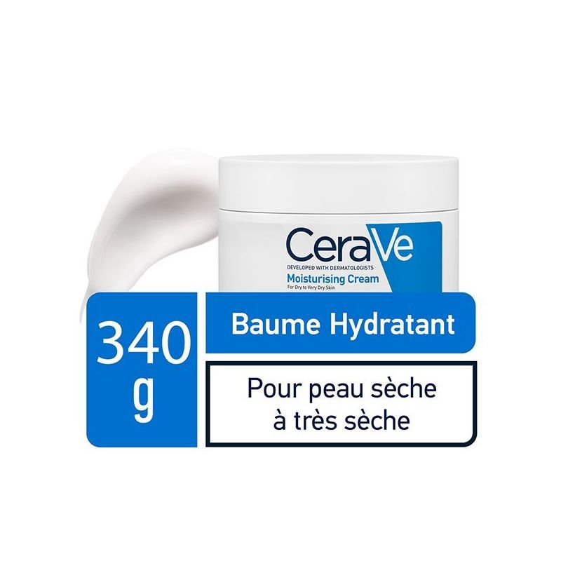 CeraVe Baume Hydratant Nourrissant Peau Sèche à Très Sèche | 340g CeraVe Baume Hydratant Nourrissant Peau Sèche à Très Sèche | 340g