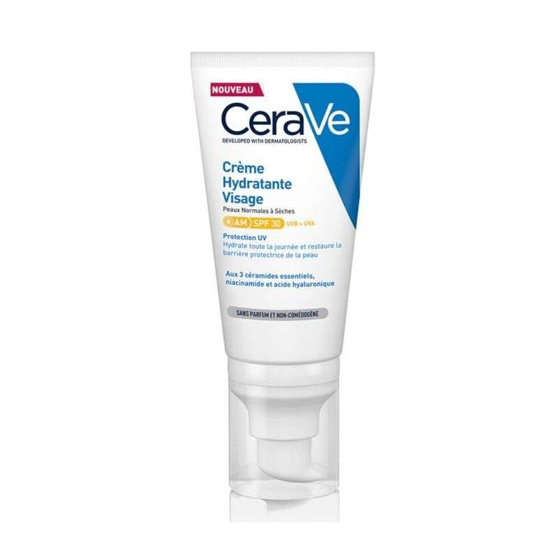  CeraVe Crème hydratante visage SPF30 - 52ml
