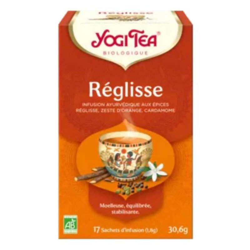 YOGI TEA reglisse 17*2g