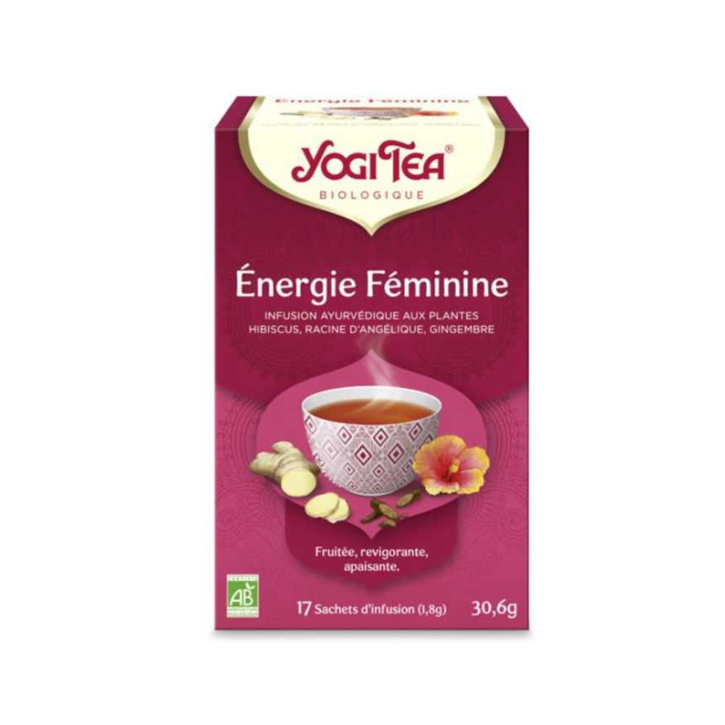 YOGI TEA Énergie Féminine Bio - 17 sachets