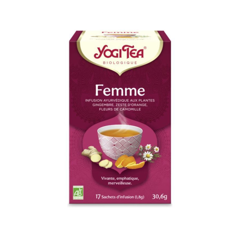 YOGI TEA FEMME 17 sachets