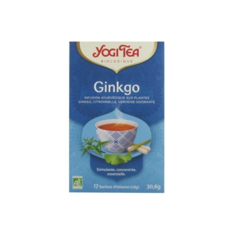 YOGI TEA Ginkgo Bio 17 Sachets