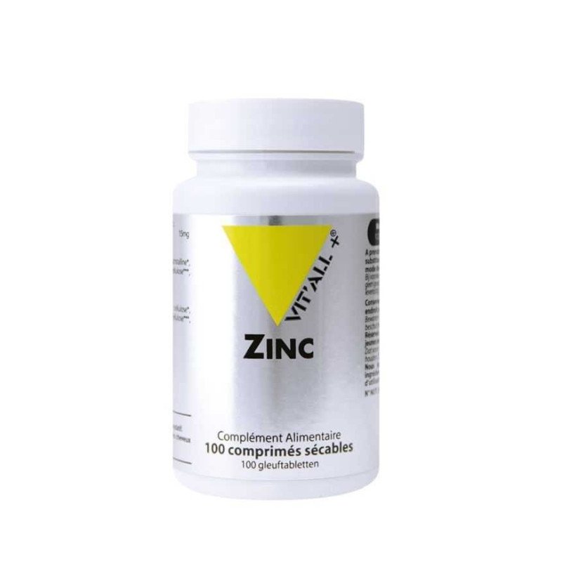 VITALL+ ZINC BISGLYCINATE 100 COMPRIMES