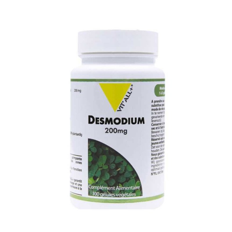 VITALL+ DESMODIUM EXTRAIT STANDARISE 200 MG 100 GELULES VEGETALES